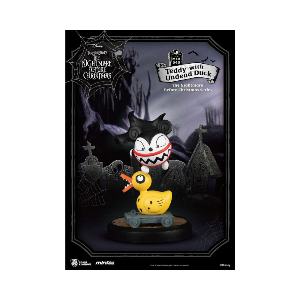Nightmare Before Christmas - Vampire Teddy Mini Egg Attack Figure by Beast Kingdom - Medaid International