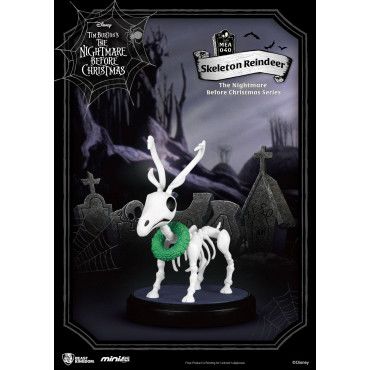 Nightmare Before Christmas - Skeleton Reindeer Mini Egg Attack Figure by Beast Kingdom - Medaid International