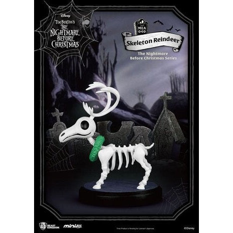 Nightmare Before Christmas - Skeleton Reindeer Mini Egg Attack Figure by Beast Kingdom - Medaid International