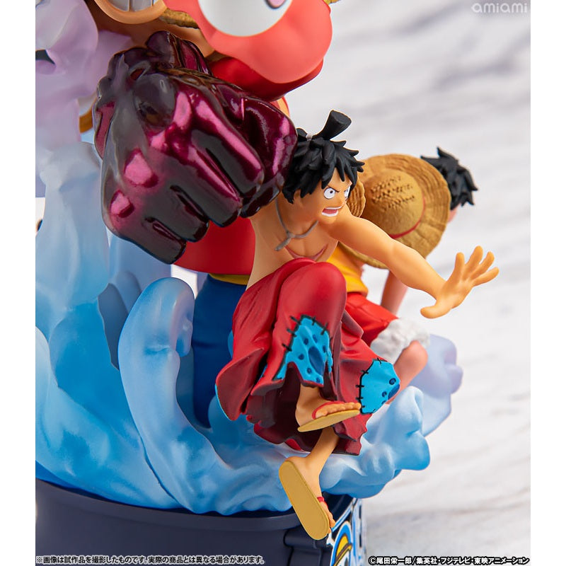 One Piece Luffy Special DX LOGBOX ONE PIECERE BIRTH 02 Petitrama By MegaHouse - Medaid International