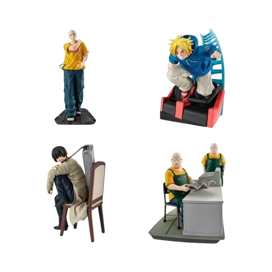 Sakamoto Days Petitrama Cut Out Scenes Boxed Set of 4 Figures By MegaHouse (1 Random) - Medaid International