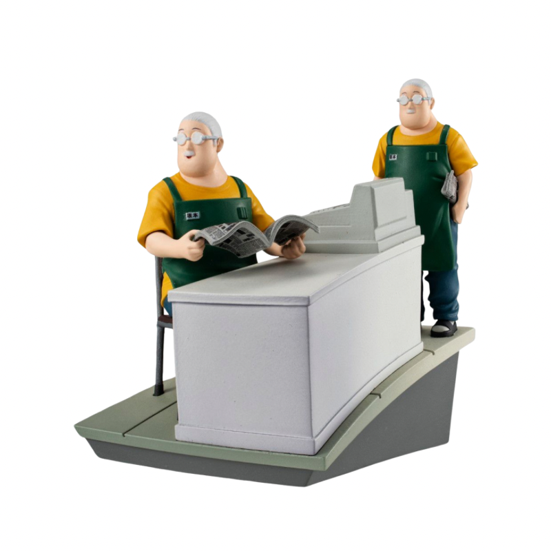Sakamoto Days Petitrama Cut Out Scenes Boxed Set of 4 Figures By MegaHouse (1 Random) - Medaid International
