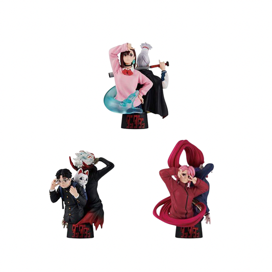 DAN DA DAN Petitrama Boxed Set of 3 Figures By MegaHouse (1 Random) - Medaid International