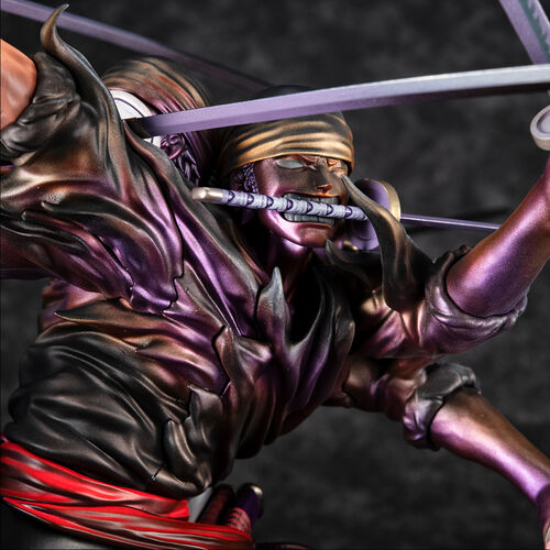 One Piece Asura Roronoa Zoro Ver Demon Spirit Kyuutou-ryuu Wa-Maximum Portrait of Pirates (P.O.P.) Figure by MegaHouse - Medaid International