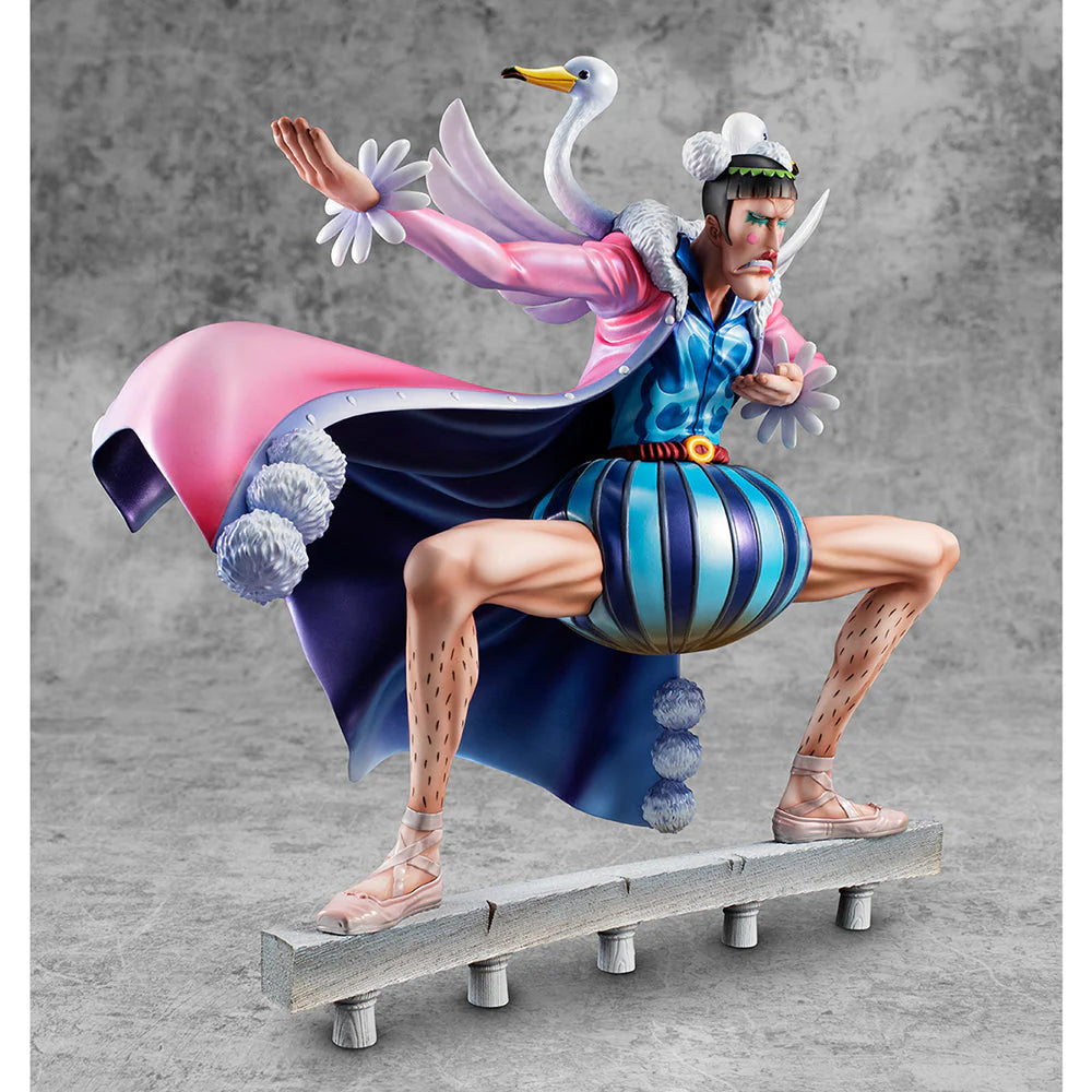 ONE PIECE Mr.2・Bon Clay "Playback Memories” Portrait.Of.Pirates Figure By MegaHouse - Medaid International