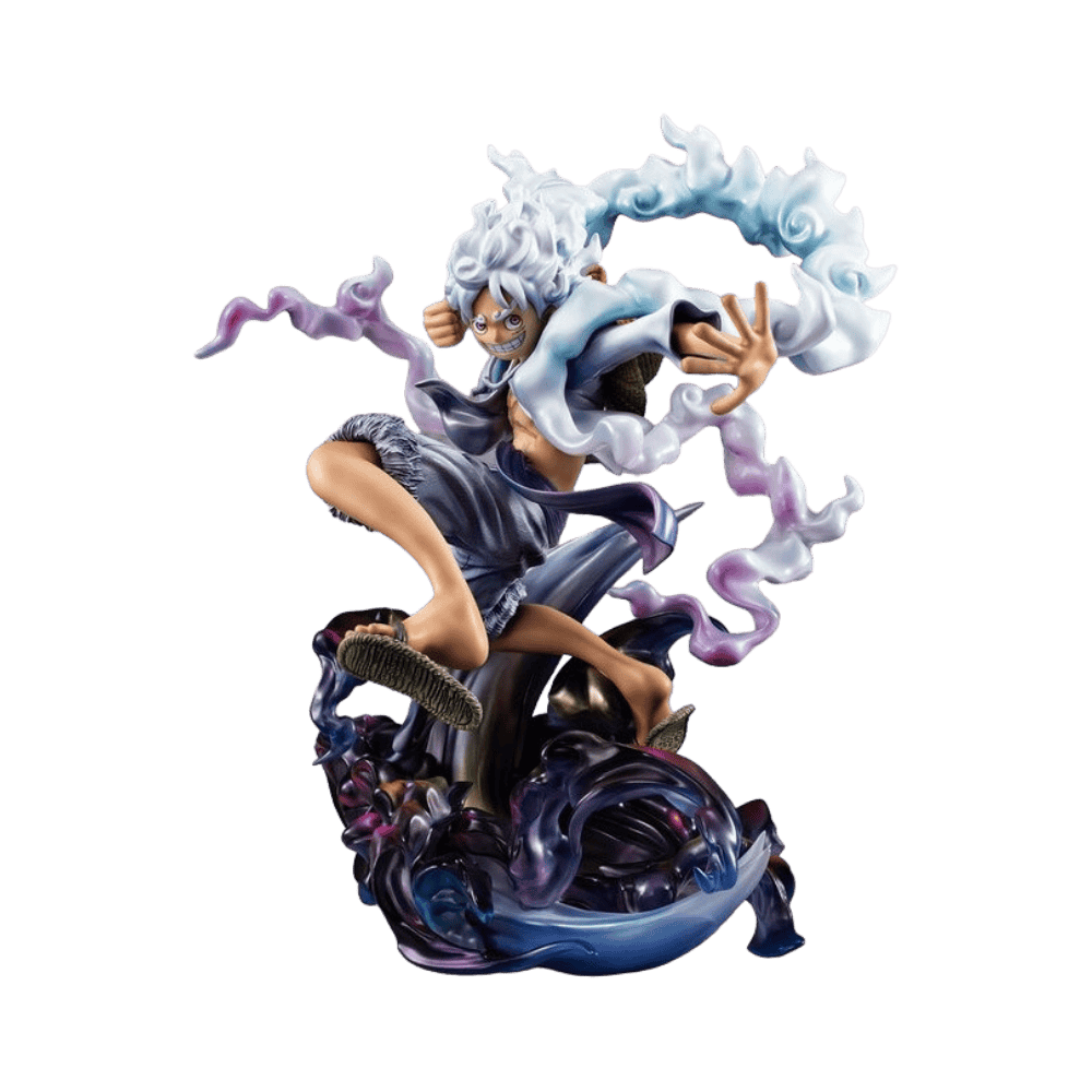 One Piece Monkey D. Luffy 5th Gear "Luffy Nika" Portrait Of Pirates Maximum Statue By Megahouse - Medaid International