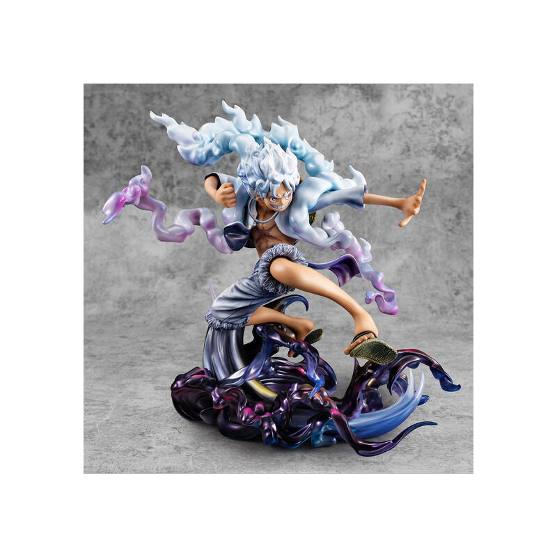 One Piece Monkey D. Luffy 5th Gear "Luffy Nika" Portrait Of Pirates Maximum Statue By Megahouse - Medaid International