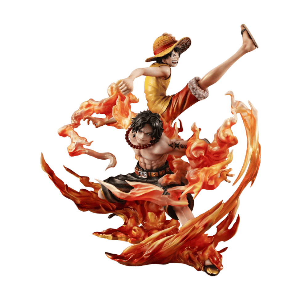 ONE PIECE "NEO-MAXIMUM” - Luffy & Ace – Brothers' Bond – 20th LIMITED Ver. Portrait.Of.Pirates By MegaHouse - Medaid International