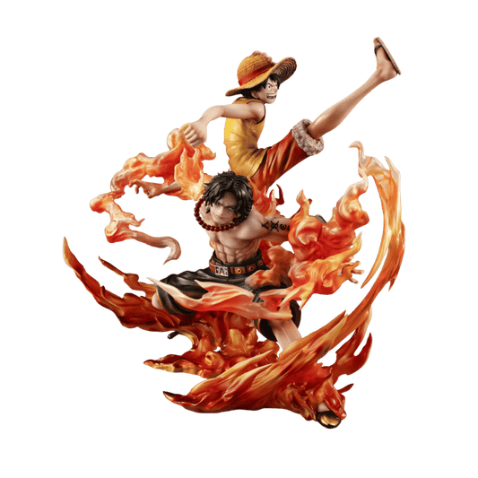 ONE PIECE "NEO-MAXIMUM” - Luffy & Ace – Brothers' Bond – 20th LIMITED Ver. Portrait.Of.Pirates By MegaHouse - Medaid International