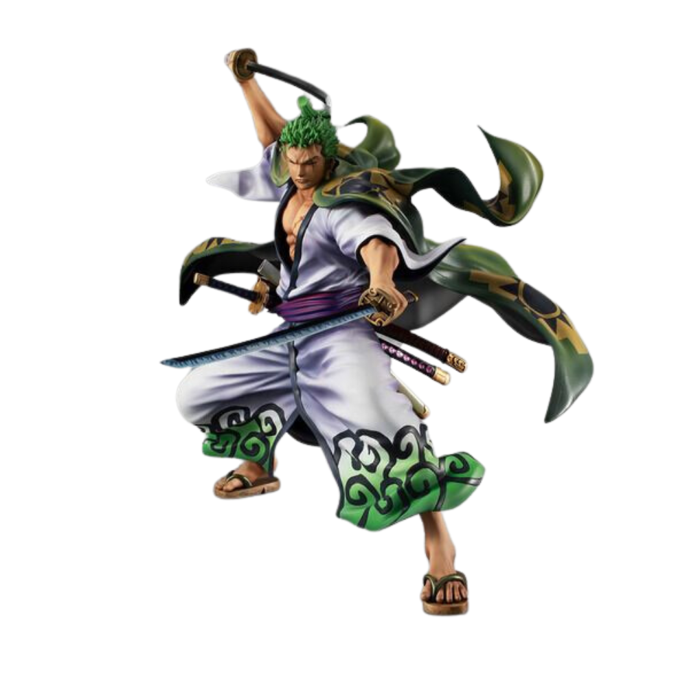 One Piece “Warriors Alliance” Zoro Juro Portrait Of Pirates Figure - Medaid International