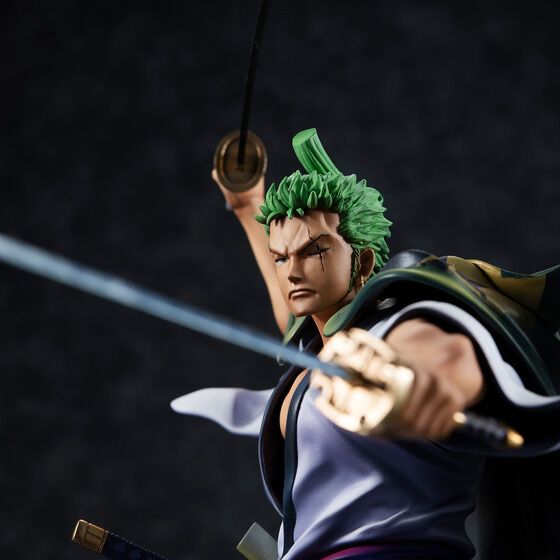 One Piece “Warriors Alliance” Zoro Juro Portrait Of Pirates Figure - Medaid International