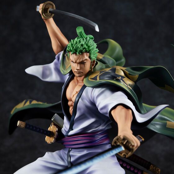 One Piece “Warriors Alliance” Zoro Juro Portrait Of Pirates Figure - Medaid International