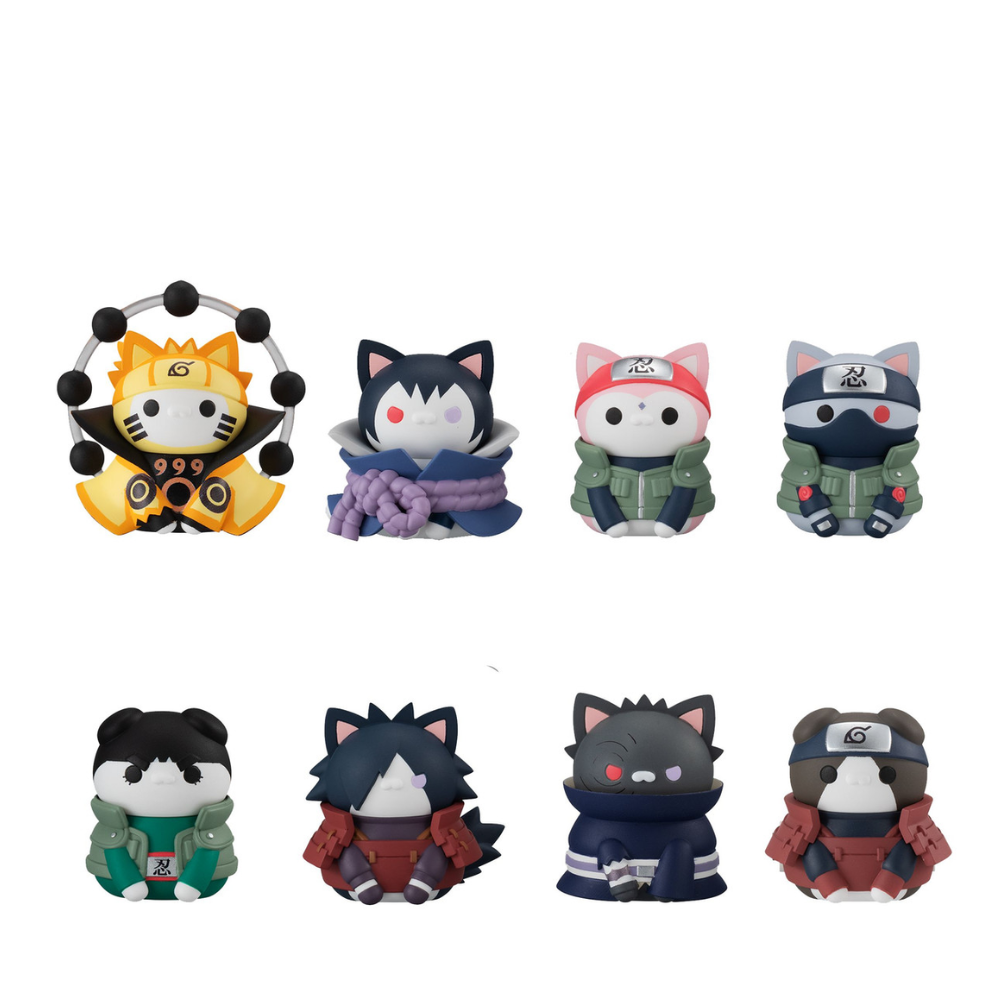 Naruto Shippuden Nyaruto! Last Battle Ver. Mega Cat Project Collectible Figure (1 Random) - Medaid International