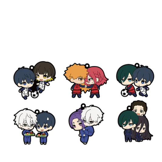 Blue Lock Rubber Mascot Buddy colle Collectibles (1 Random) - Medaid International