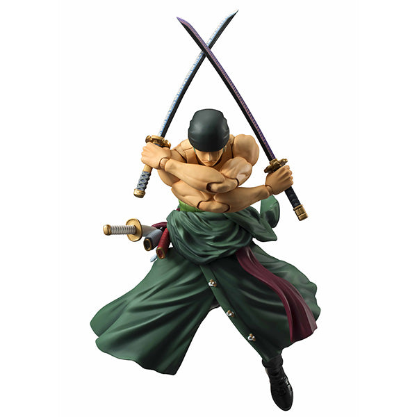 ONE PIECE Roronoa Zoro Variable Action Heroes Action Figure by Megahouse - Medaid International