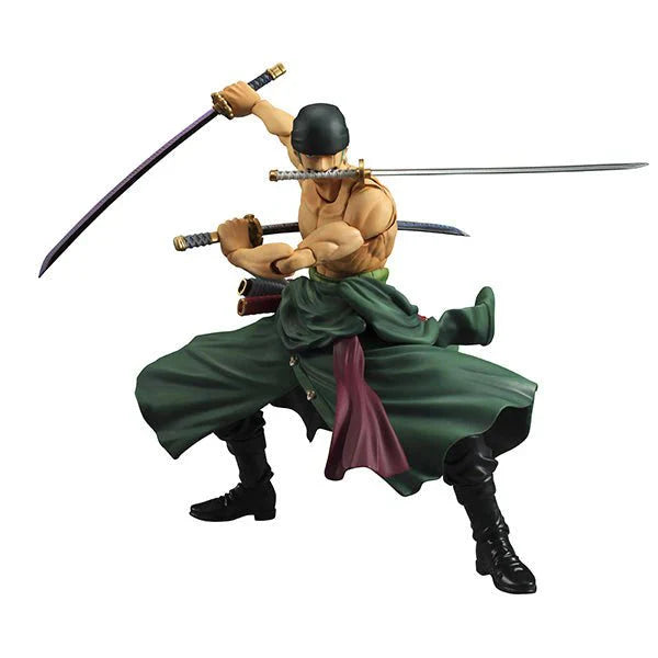ONE PIECE Roronoa Zoro Variable Action Heroes Action Figure by Megahouse - Medaid International
