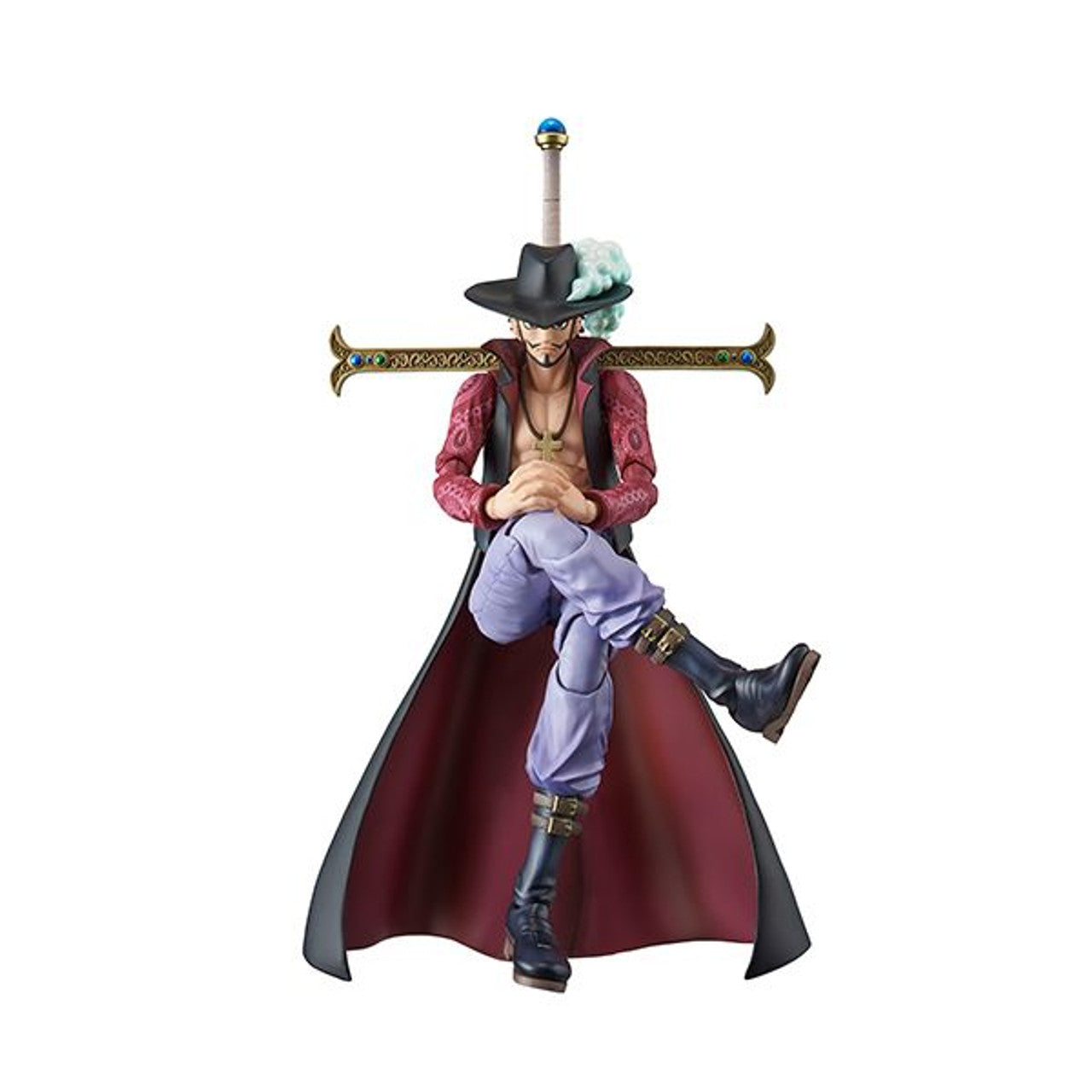 ONE PIECE Dracule Mihawk Variable Action Heroes By MegaHouse - Medaid International
