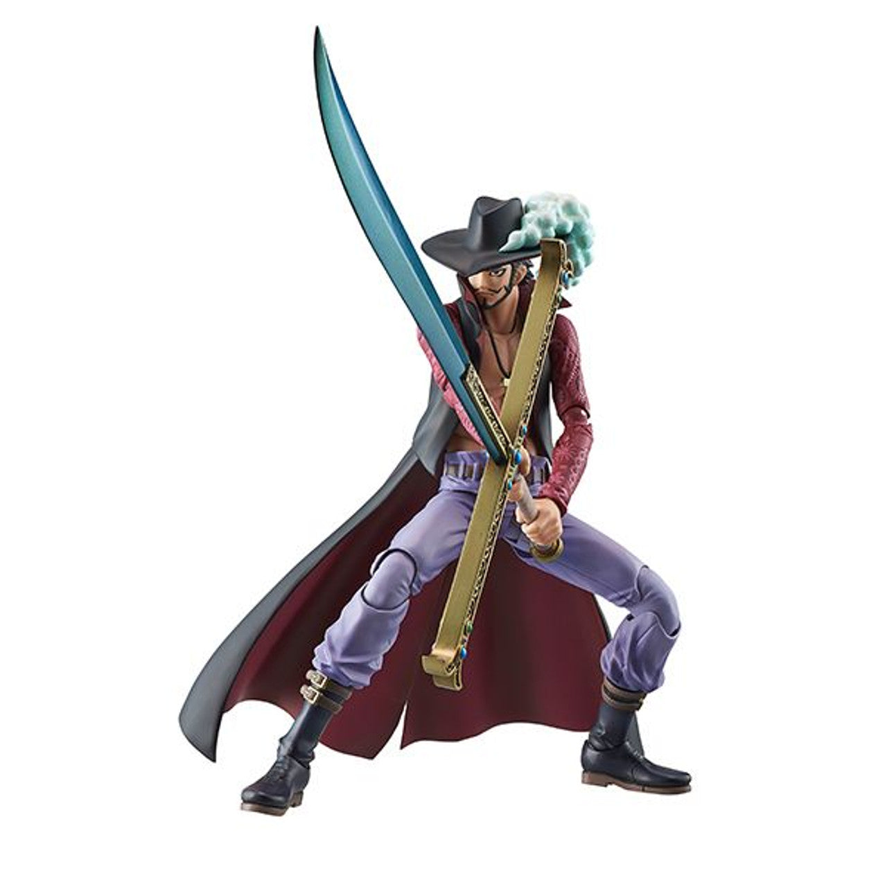 ONE PIECE Dracule Mihawk Variable Action Heroes By MegaHouse - Medaid International