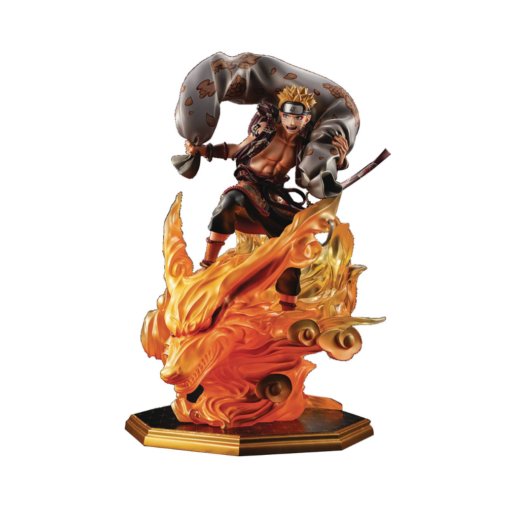 NARUTO-Shippuden-Naruto Uzumaki Wind God Precious G.E.M.series Figure By MegaHouse - Medaid International