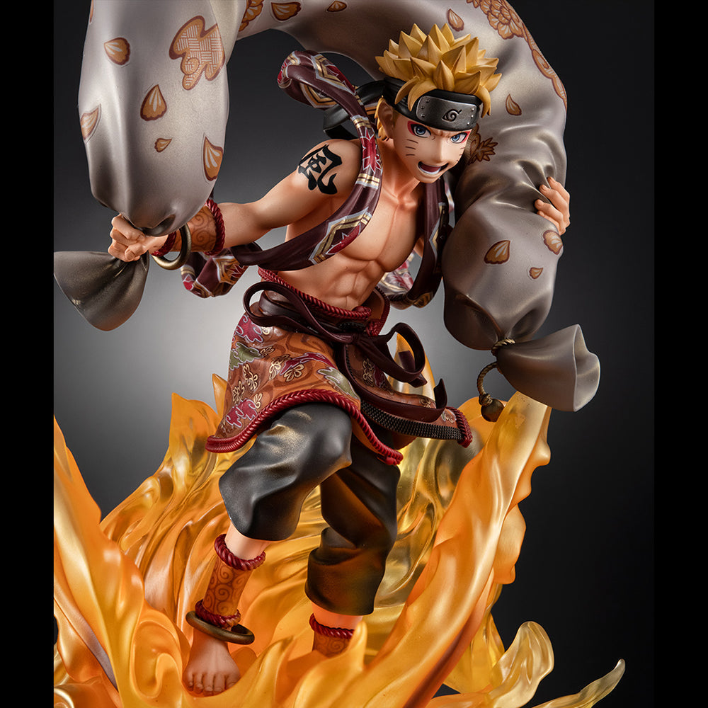 NARUTO-Shippuden-Naruto Uzumaki Wind God Precious G.E.M.series Figure By MegaHouse - Medaid International
