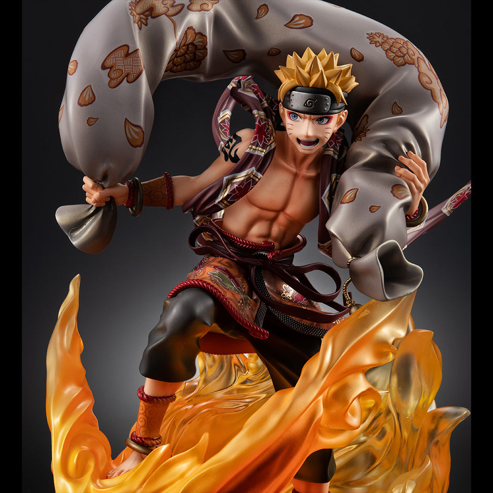 NARUTO-Shippuden-Naruto Uzumaki Wind God Precious G.E.M.series Figure By MegaHouse - Medaid International