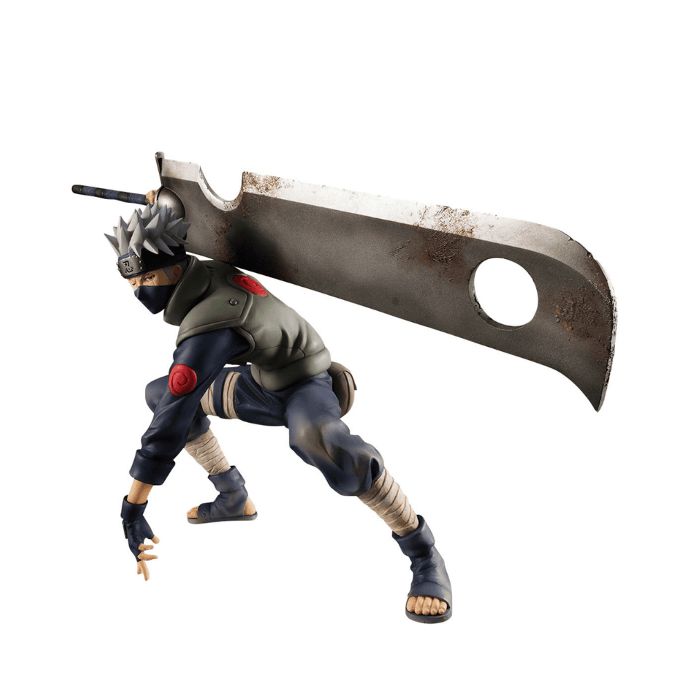 Naruto Shippuden Kakashi Hatake Great Ninja G.E.M. Figure by MegaHouse - Medaid International