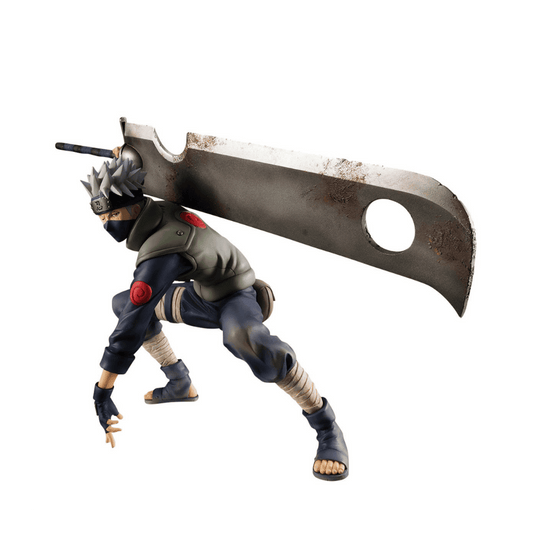 Naruto Shippuden Kakashi Hatake Great Ninja G.E.M. Figure by MegaHouse - Medaid International