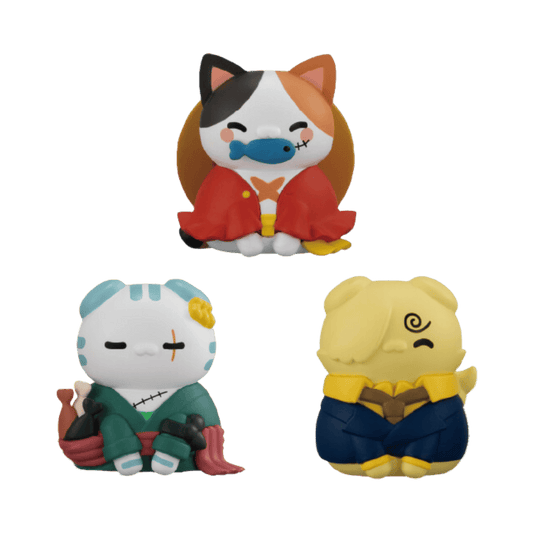 ONE PIECE Nyan Piece Nyan Ver. HAPPY TRIO 2024 LIMITED Mega Cat Project By MegaHouse - Medaid International