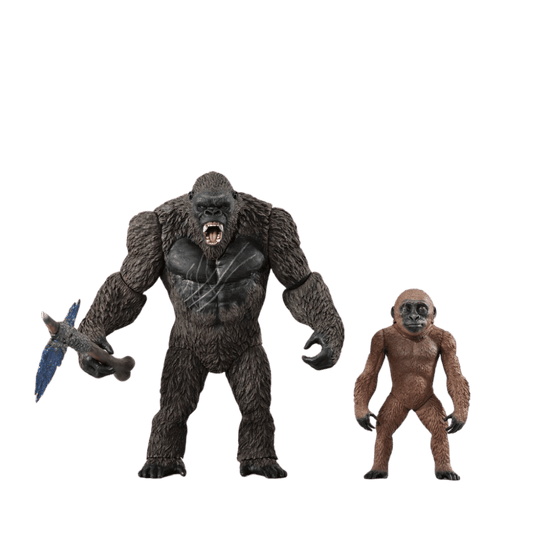 Godzilla x Kong: The New Empire Ultimate Article Monsters King Kong (2024 Ver.) & Suko Action Figure Set By MegaHouse - Medaid International