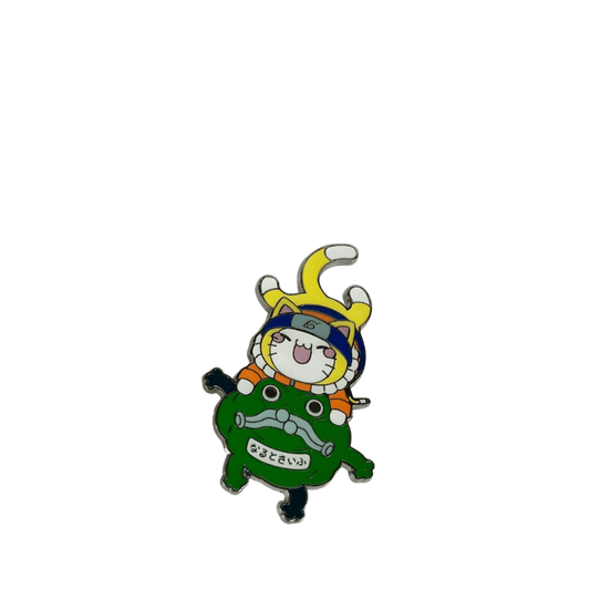 NARUTO Nyaruto! Naruto Naruto Uzumaki Collection Pin MEGA CAT PROJECT By MegaHouse - Medaid International