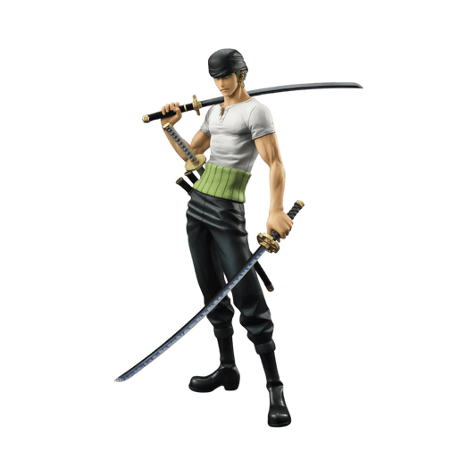 One Piece Portrait of Pirates NEO-DX Roronoa Zoro (10th Limited Ver.) Figure By MegaHouse - Medaid International