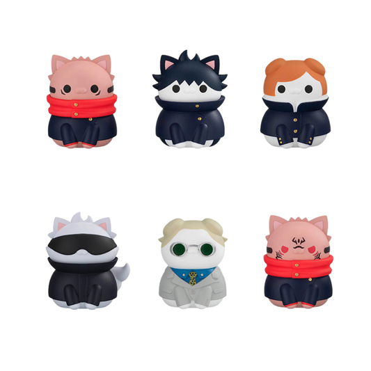 Jujutsu Kaisen Nyanko Mega Cat Project Jujutsu Cats (Shibuya Incident Ver.) Box of 8 Random Figures By Megahouse - Medaid International