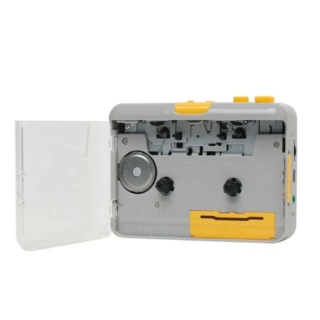 JO9 CASSETTE PLAYER (CLEAR SUPER USB) - GRAY By MJI - Medaid International