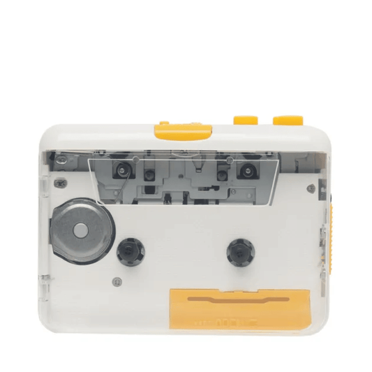 JO9 CASSETTE PLAYER (CLEAR SUPER USB) - WHITE By MJI - Medaid International