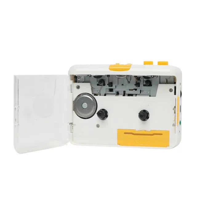 JO9 CASSETTE PLAYER (CLEAR SUPER USB) - WHITE By MJI - Medaid International