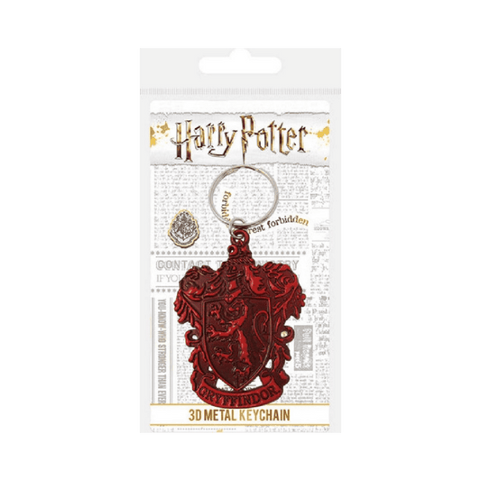 HARRY POTTER - GRYFFINDOR CREST (METAL KEYCHAIN) By Pyramid - Medaid International