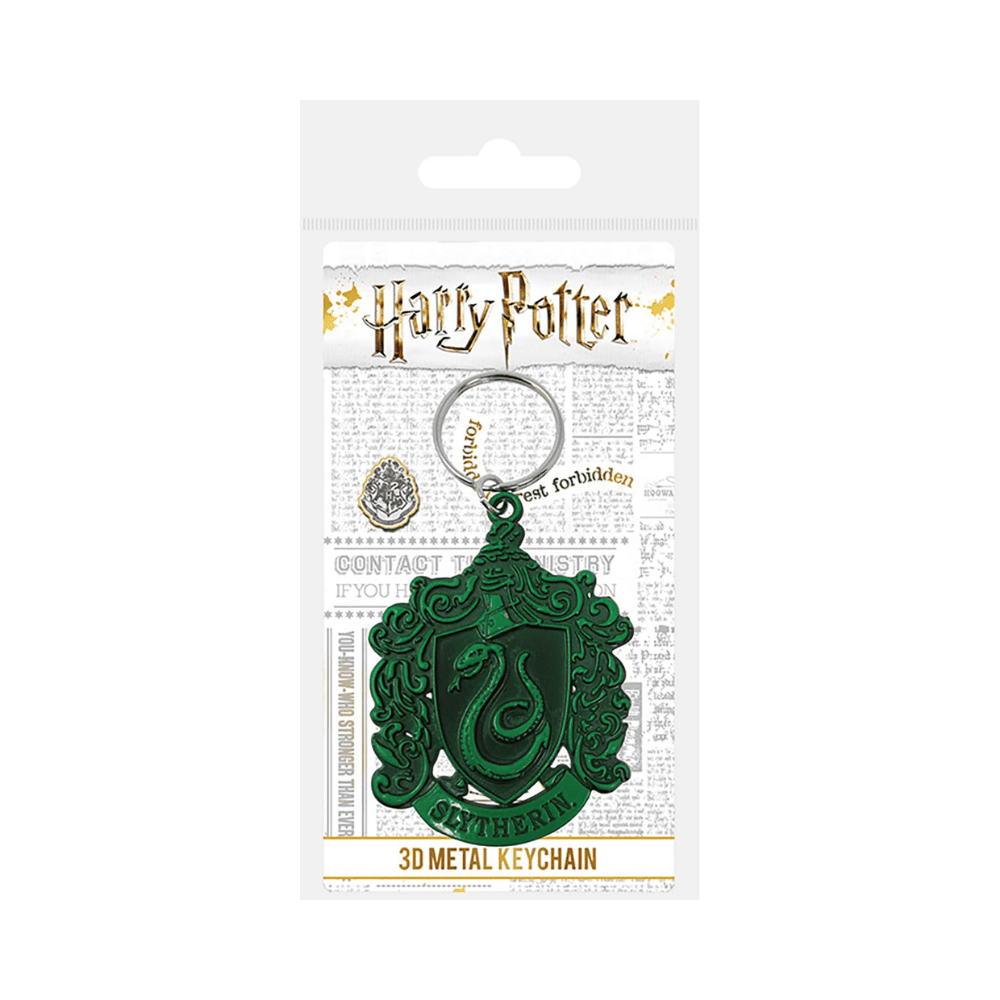 HARRY POTTER - SLYTHERIN CREST (METAL KEYCHAIN) By Pyramid - Medaid International