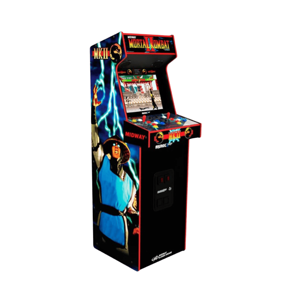 Arcade 1 Up :  Mortal Kombat 2 Deluxe Arcade Machine - Medaid International