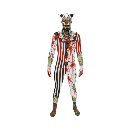 Jaw Dropper Clown Morphsuit Adult M - Medaid International