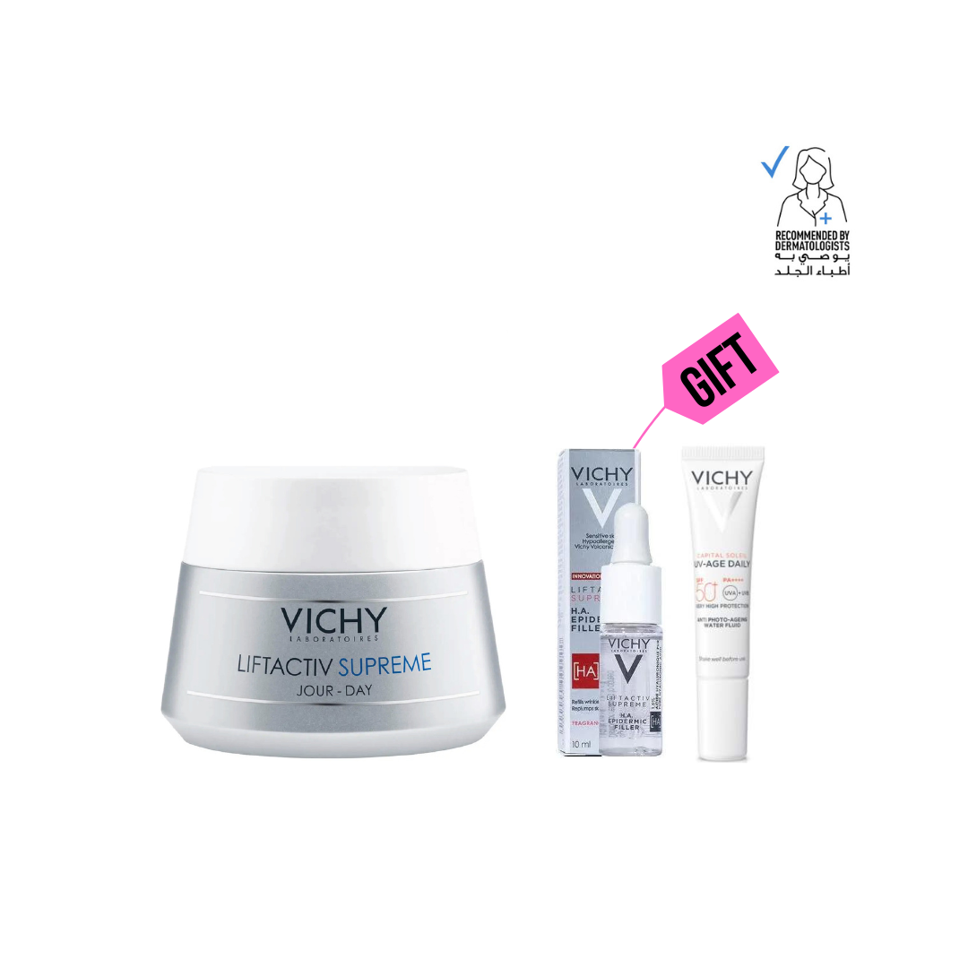 Liftactiv Supreme Anti Aging Face Moisturizer Day Cream + Gift - Medaid