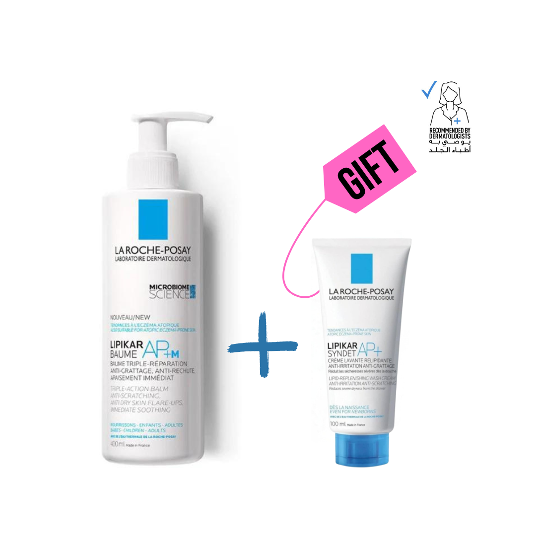Lipikar Baume AP+M +Free Lipikar Syndet AP+ 100 ML - Medaid