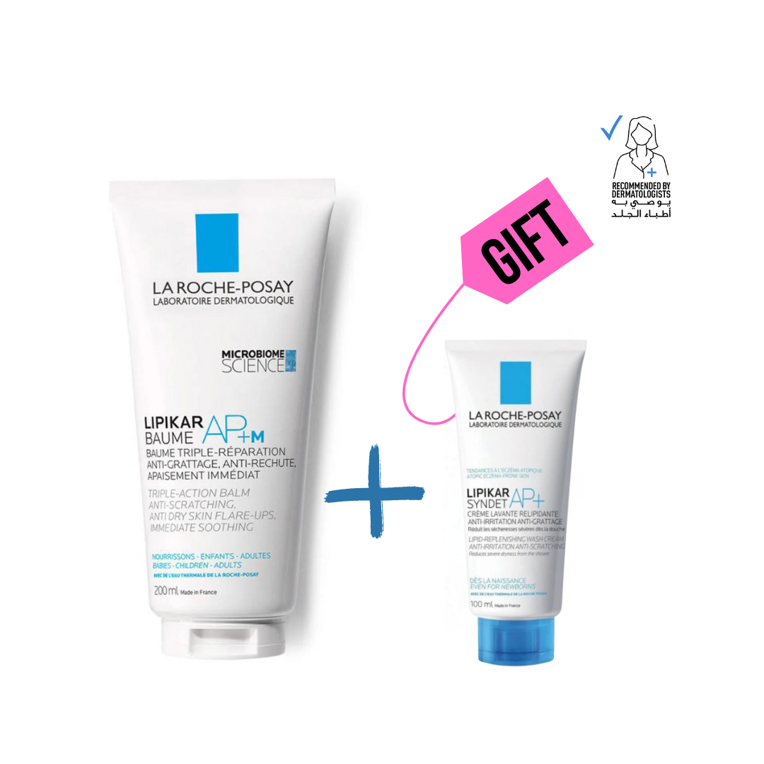 Lipikar Baume AP+M +Free Lipikar Syndet AP+ 100 ML - Medaid