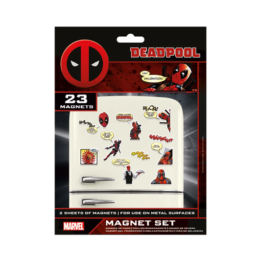 MARVEL- DEADPOOL (MAGNET SET) By PYRAMID - Medaid International