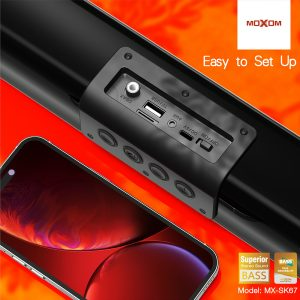 Moxom MX-SK67 Frigate Wireless TWS Home Soundbar - Medaid International