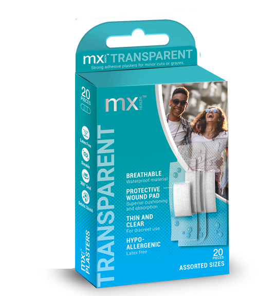 Medinox Mx76106 Plaster Clear Assorted 20S - Medaid