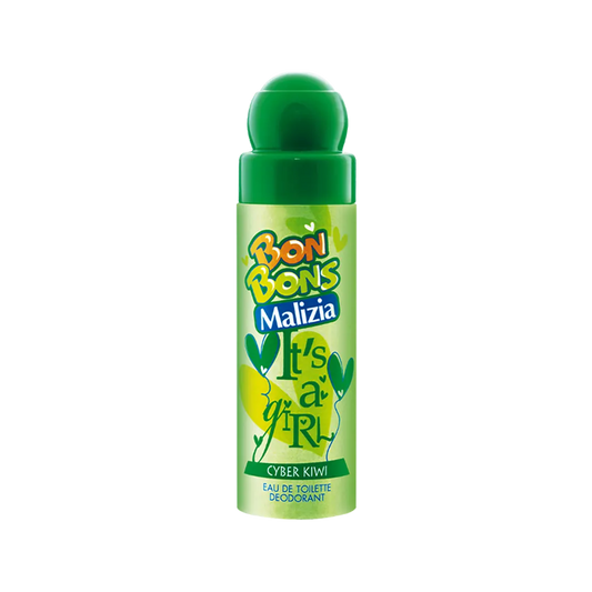 Malizia Bon Bons It's A Girl Cyber Kiwi Eau De Toilette Deodorant - 75ml - Medaid