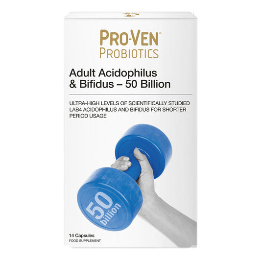 Proven Acidophilus & Bifidus 50 Billion 14'S - Medaid