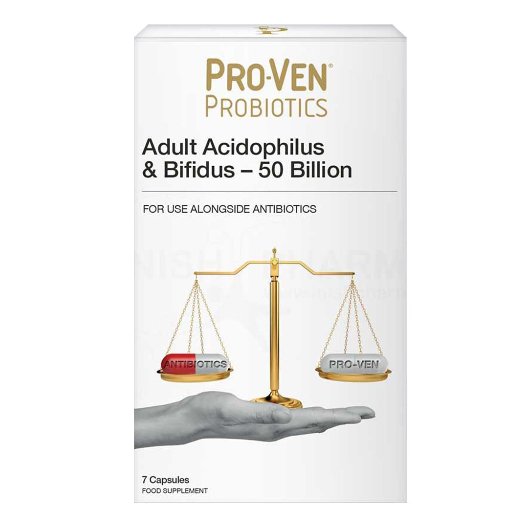 Proven Acidophilus & Bifidus 50 Billion 7'S - Medaid International