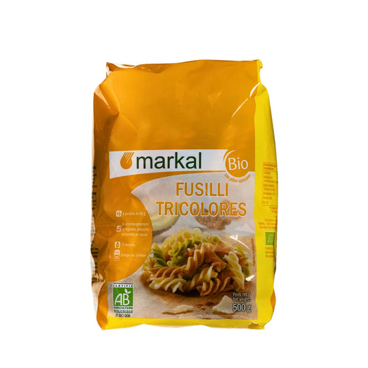 Organic Tricolor Fusilli Pasta - Medaid International