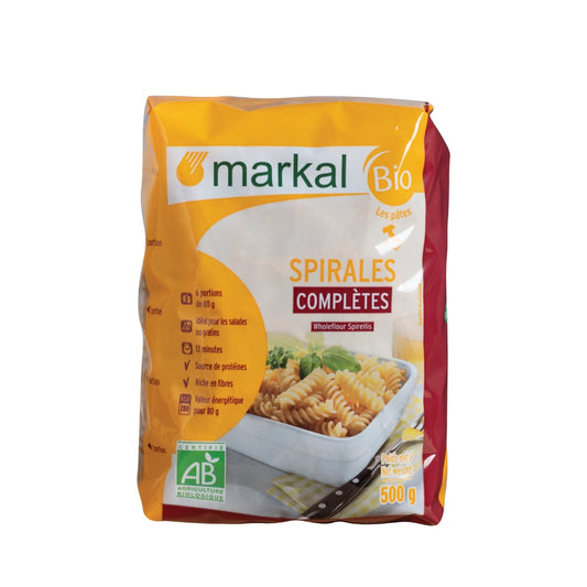 Organic Whole Fusilli Pasta - Medaid